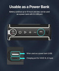 Magnetic Golf GPS Speaker With 20W Woofer And 10W Tweeter, USB and C-type ports, usable as power bank, 10 hour battery