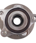 Front view of Front Wheel Bearing And Hub Assembly For Toyota Corolla 2020 2021 2022 LE SE XLE XSE Japan Built J VIN And Prius 2016 2022