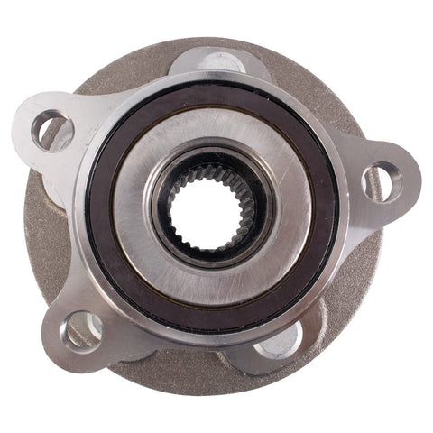 Front view of Front Wheel Bearing And Hub Assembly For Toyota Corolla 2020 2021 2022 LE SE XLE XSE Japan Built J VIN And Prius 2016 2022