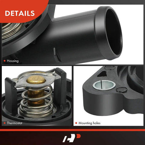 Details of Engine Coolant Thermostat Housing Assembly With Gasket For Jeep Cherokee 2014 To 2021, Chrysler 200 2011 To 2017