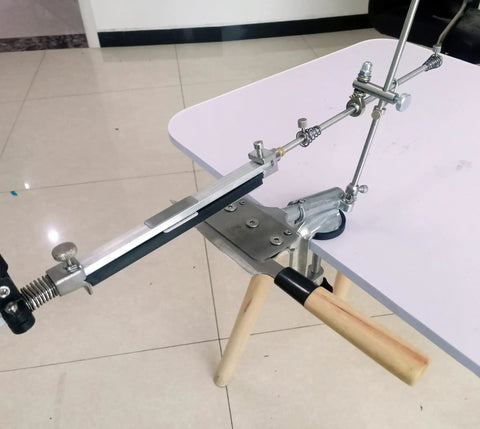 Precise Slider Hinge For Knife Sharpener, DIY Handmade Sharpening Tool With 360 Degree Rotation, Wider Sharpening Angle, Sturdy Pro Grade Wear Resistant Construction For Pro Chefs And Hobbyists