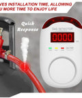 Plug In Natural Gas And Propane Gas Detector For Home RV And Kitchen With Easy Install And High Accuracy Catalytic Sensor Alert