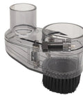 Top Shelf Cnc Router Dust Shoe With 52 Mm Diameter And Slick Nylon Bristle Seal designed for woodworking tasks and dust capture.