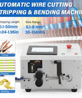 LABFENG Auto Wire Stripping And Cutting Machine For Solid And Stranded Cables Up To 6 Square Bvr Handles 30-10 Awg Copper Electric Tools.