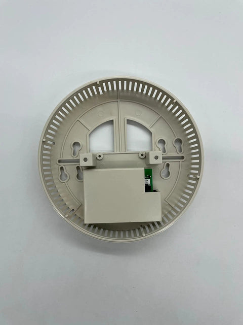 Top Tier Addressable Sensor Relay Base Featuring No Hassle Mounting And Slick Build Quality For Effortless Signal Transfer In Commercial Fire And Security Deployments, showing back view with relay.