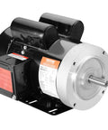 Beast 1.5HP Single Phase Electric Motor 3450 RPM 115 Or 230V 56C Frame With Five Eighths Inch Keyed Shaft CW CCW Rotation