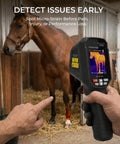 Equine Infrared Thermal Imaging Camera For Horses, Handheld Health Monitor With 240x240 Resolution, Detect Inflammation And Hidden Heat Early, Injury Prevention, Compare Left And Right Sides For Quick Diagnostics, handheld in barn