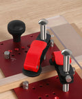 Pro Grade Precision Coping Sled For Router Table Rail Guide Keeps Hands Away From Bits With Safety Features For Woodworking