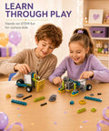 Hands On 50 In 1 STEM Science Kit For Kids Ages 8 12 Motorized Building Toy For Boys And Girls Educational Engineering Set Birthday Gift, kids building motorized STEM models