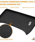 Subaru Crosstrek Wireless Charging Protective Pad For 2024 2025 2026 Center Console Anti Slip Mat Silicone Material