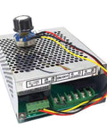 Heavy Duty Air Cooled 800W Cnc Spindle Motor Dc 110V 20000Rpm Er16 Chuck Power Supply Speed Governor Kit with control knob.