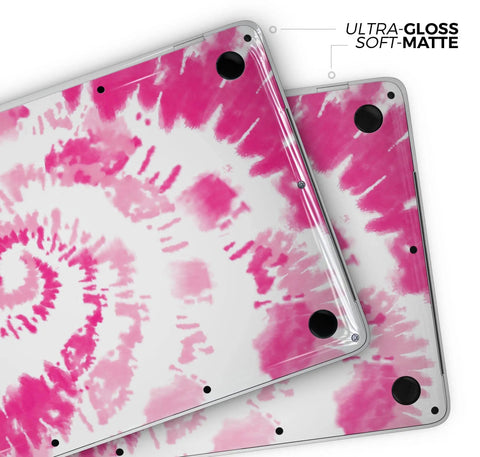 Dope Spiral Tie Dye Full Body Vinyl Wrap For MacBook 13 Pro M1 A2338 Protective Skin Kit