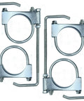 3 Inch Universal Exhaust Clamp With Hanger Set Of 4 Pcs For 3 Inch Exhaust Pipes Heavy Duty Muffler Hanger Kit Built To Last