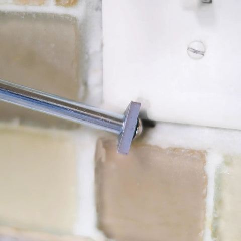 Carbide Tip Grout Removal Hand Tool With Soft Grip Reversible Triangle Blade For Detail Work In Tight Spots Great For Grout Mortar Caulking Residue Cleanup And Precision Scraping used on tile grout