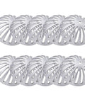 Heavy Duty Aluminum Floor Drain Dome Cover 5-1/2 Inch Width By 2-1/4 Inch Height, Dome Strainer For Restaurants Home Kitchens Bars Buffets And Food Service, Rustproof Clog Guard, Durable 10 Pack shown in a set
