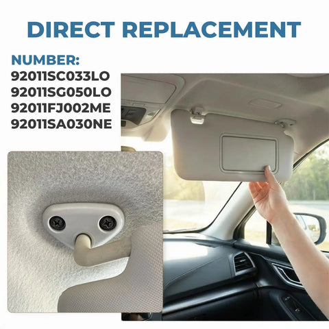 Subaru Sun Visor Mount Clip Replacement For Forester 2003 Through 2005 And 2009 Through 2016 Impreza 2008 Through 2010 And 2012