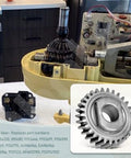 Worm Gear Replacement For Whirlpool And KitchenAid Stand Mixers 5 Quart And 6 Quart with Snap Ring and Thrust Bearing on Table
