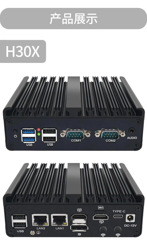 Alder Lake N150 Mini Pc Featuring Ddr5 Memory And Dual Realtek Gigabit Cards For Rock Solid Firewall Routing And Esxi Hosting Built Different For Computer Nerds Wanting Top Shelf Performance Any Day with USB, audio, and LAN ports.
