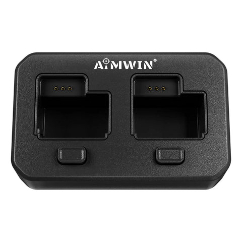 Top view of Dual Magnetic Charging Dock For WL500 Batteries With USB C Fast Charge, Compatible With WL10 WL10GL And WL12 Tactical Lights.