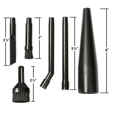 Wet Dry Vacuum Attachment Kit For Compact Wet Dry Vacuum Cleaners One And One Quarter Inch Micro Cleaning Set Pro Grade