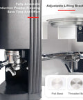 58Mm Led Display Electric Espresso Tamper showing automatic induction design and adjustable lifting bracket for precise tamping.