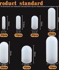 High Temp Silicone Rubber End Cap Kit 110 Piece Assorted Tapered Caps in various sizes from 1/16 to 5/8 inch