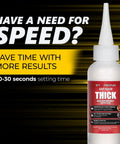 Thick Super Glue Pro Grade Kit 2 Oz With Gap Filling CA Glue Cyanoacrylate Adhesive Clog Resistant Cap Microtips And Extra Nozzle