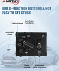 Top Tier Headlight Dimmer Switch Replacement For 2003 To 2007 Chevy Silverado And Gmc Sierra 1500 multi-function buttons and controls.