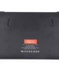Mini Ups Portable Battery Backup With 15000Mah Capacity shows product back with specs and ports for reliable power supply.