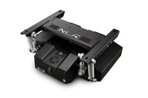 Seat Move Motion Platform V3 For Racing Sim Rigs European Made Professional Motion System With Crazy Fast Smooth Movement For High End Sim Setups Including CXC Simulations, black metal seat platform