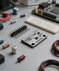 6-DOF BMI270 IMU Module With I2C And SPI, Dope 6-Axis Motion Tracking Board For Wearable Prototypes, Ultra Compact 0.7x0.6in Attitude Sensor, High Precision Orientation Data For Embedded Electronics mounted on PCB
