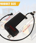 Heavy Duty Quick Tach Actuator Replacement For AT494284 AT424407 AT361276 with cable and size dimensions