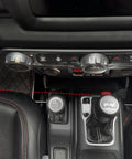 Jeep Gladiator And Wrangler Center Console Organizer Gear Shift Tray 3 Piece Kit With Cushioned Storage Box for JL JLU Interior