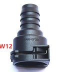 NW12 Quick Connect Coolant Hose Fitting And Heater Hose Connector universal adapter, PA66 nylon, 150 degrees, 12mm for leaks.
