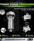 2.4L Ecotec Timing Chain Kit With Tensioner For Chevy Equinox Malibu 2010-2015 2.4L Fits GMC Terrain Buick Verano