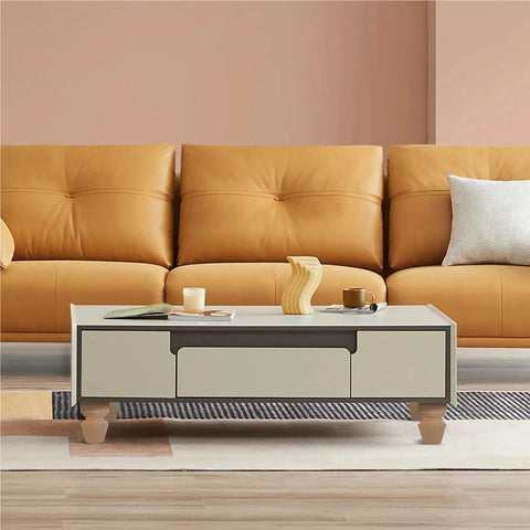 Solid Wood Carved Furniture Legs Set Of 4 Replacement Feet visible on modern table in living room