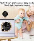 No Sweat Plug And Play Countertop Dishwasher With Heated Dry Mode And Dual Spray Arms Self Contained 5 Liter Tank features Baby Care mode.