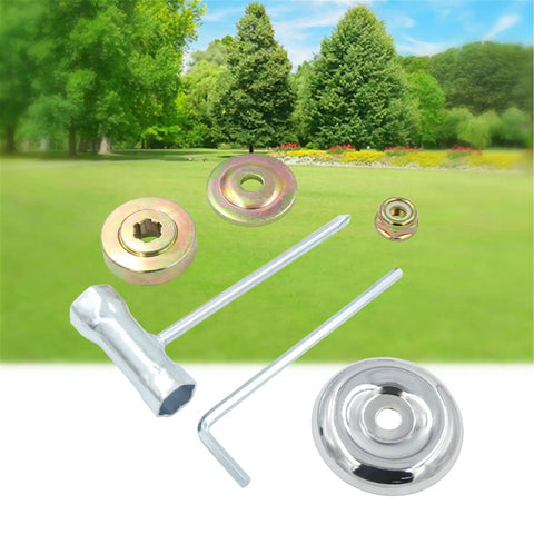 Blade Adapter Kit For Most Straight Shaft String Trimmers And Brush Cutters Convert To Different Blades with tools and washers