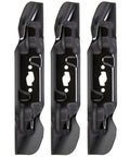Three 17.271-Inch High Lift Blades with S-Shaped Hole for Enduro XT1-LT50, Ultima ZT1-50, ZT2-50, 50-Inch Decks