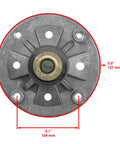 Must Have Replacement Drive Belt Kit For John Deere 42 Inch Mowers Like LA100 LA105 LA110 LA115 And LA120 Models To Fix Clutch Issues And Get Your Yard Work Done Fast Without Breaking The Bank Today. 5-inch metal pulley