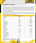 ElbaLubes FGCS series calcium sulfonate grease specifications for food and beverage equipment use; includes product details and features.