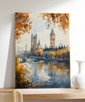 Battersea Power Station Watercolor Print London Wall Art Landscape Canvas Poster For Home Office Dorm Decor 12x18 Inch Unframed Or Framed Options High Resolution Artwork Gift