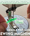 Sewing Machine Needle Threader Set For Fast Auto Threading, 2026 New Automatic Needle Threader Tool in use close-up