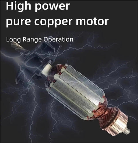 High power pure copper motor from Heavy Duty Bench Drill Press With Magnetic Base For Precision Engineering, showcasing robust design.