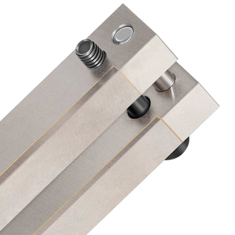 Hardened File Guide With Carbide Surface For Knife Making A Beefy Knife Maker Tool That Fits Up To 2 Inch Wide Blades Ideal Jig For Small Knives