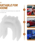 Shifter Cable Bushing Kit For General Mid Size Pickup Vehicles 3 Piece Orange Transmission Linkage Replacement Durable