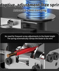 Adaptive adjustment-free spring mechanism for Heavy Duty Copper Wire Stripping Machine For Scrap Recycling Manual And Electric Operation.