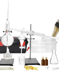 DIY Distiller Kit For Essential Oils Moonshine And Alcohol Making, Glass Distillation Set With 22 Piece Lab Grade Apparatus