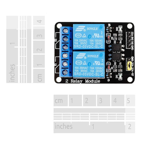 Two Channel 5V Relay Module With Optocoupler Low Level Trigger Expansion Board Plug And Play For Arduino Raspberry Pi ESP32 ESP8266