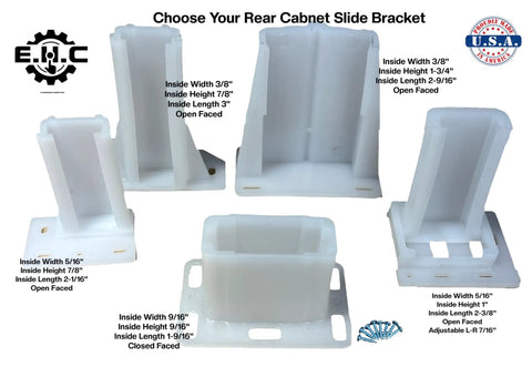 Heavy Duty Drawer Slides And Cabinet Bracket Set With All Hardware Included In Pairs For Framed Cabinets Easy To Install